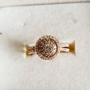 Chocolate diamond ring